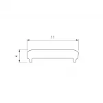 Arlight Экран FLOOR18-H15-3000 BLACK 045680