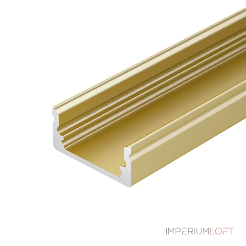 Arlight Профиль LINE-1708-2000 ANOD GOLD Алюминий 039987