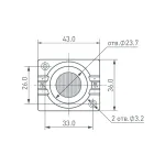 Arlight Модуль герметичный ARL-ORION-S15-12В Cool 15x55 deg 3030 1 LED Закрытый 026536