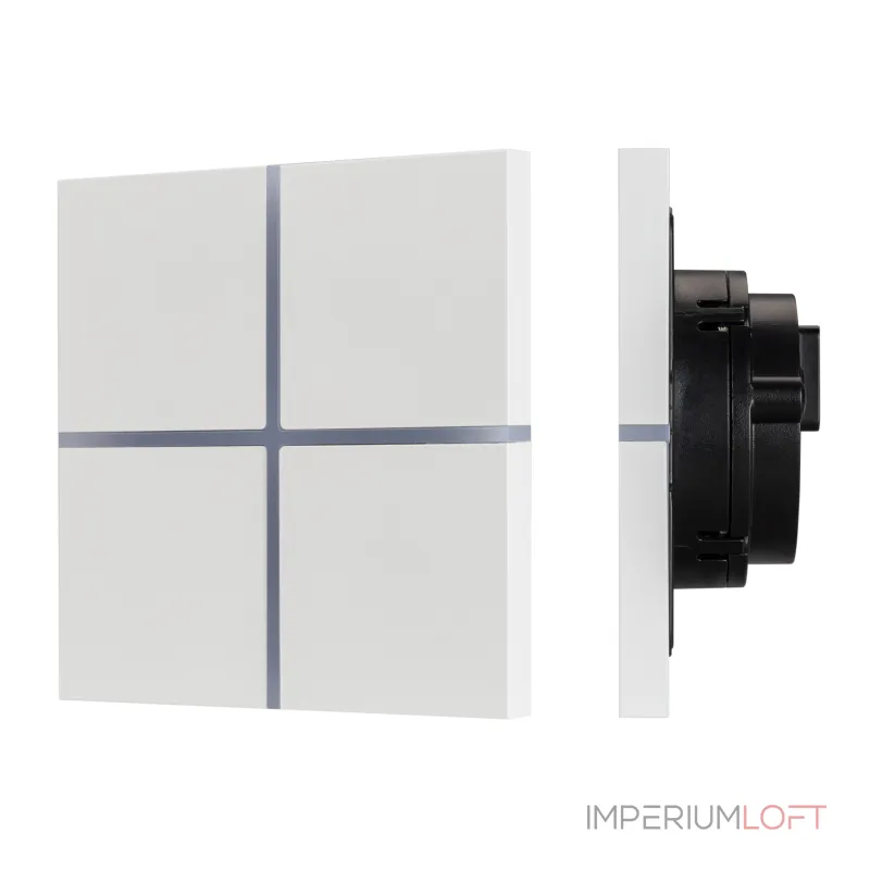 Arlight INTELLIGENT ARLIGHT Сенсорная панель KNX-304-13-IN White BUS Frameless IARL IP20 038310