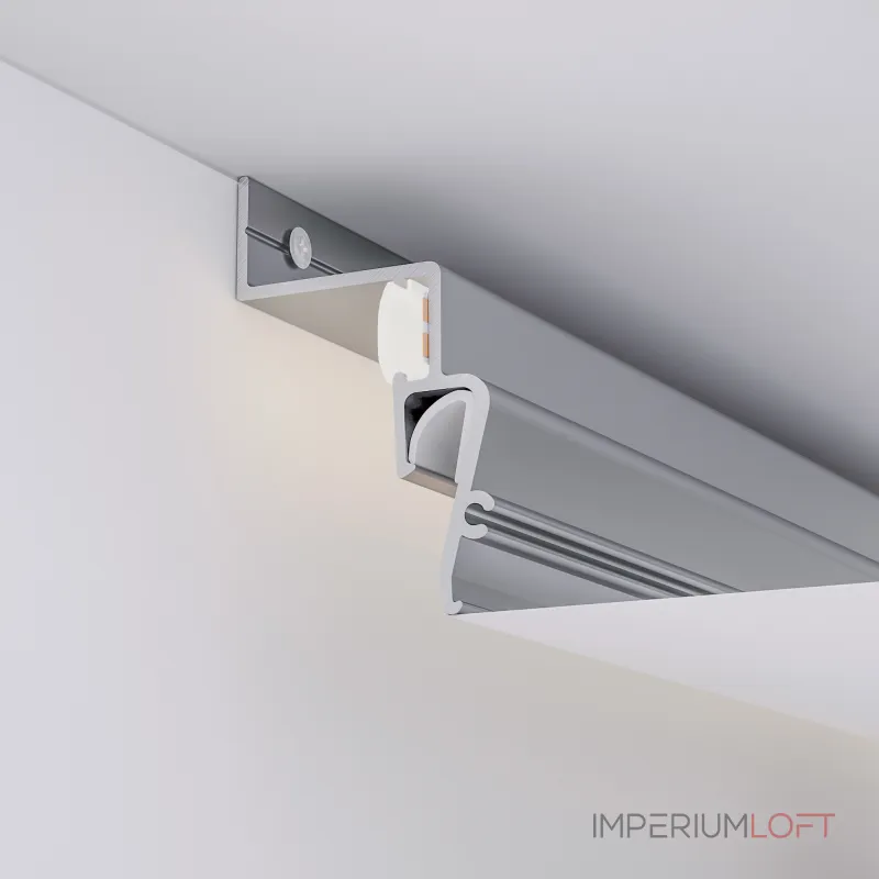Arlight Профиль STRETCH-SHADOW-2000 WHITE A2-CONTOUR-PRO Алюминий 042559 Arlight Профиль STRETCH-SHADOW-2000 WHITE A2-CONTOUR-PRO Алюминий 042559