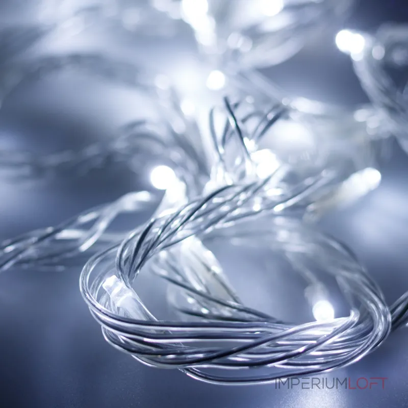 Arlight Светодиодная гирлянда ARD-STRING-HOME-10000-CLEAR-99LED-RUN WHITE 230В 10.5Вт Ardecoled IP20 025915