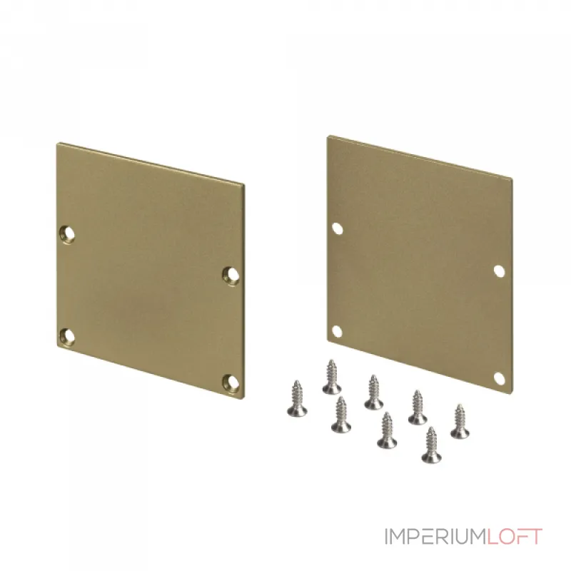 Arlight Заглушка SL-LINE-5050-LW GOLD глухая Металл 039984