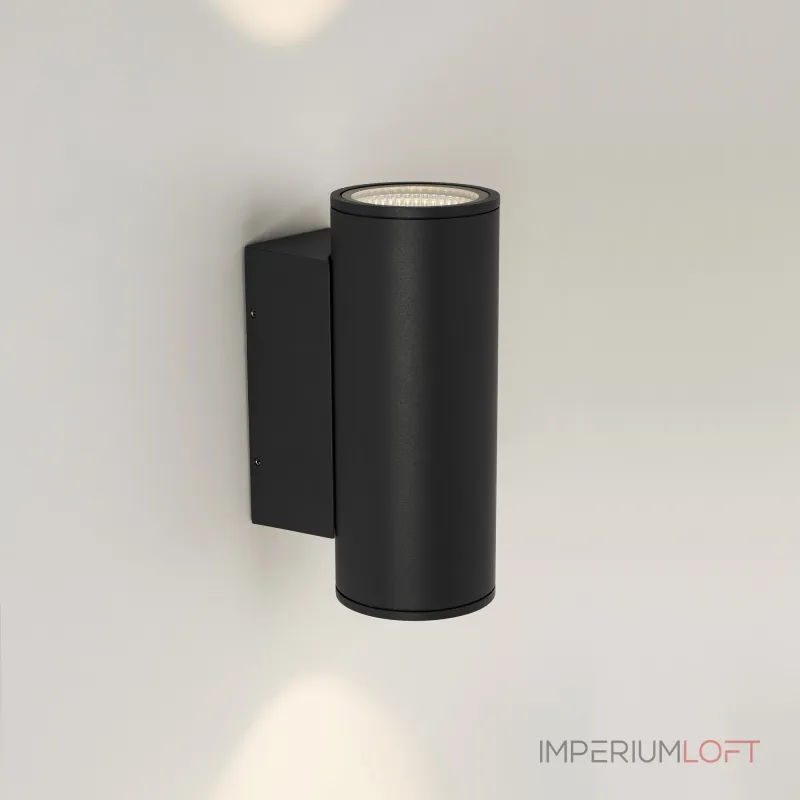 Arlight Светильник LGD-FORMA-WALL-TWIN-R90-2x12Вт Warm3000 BK 44 deg 230В IP54 037253
