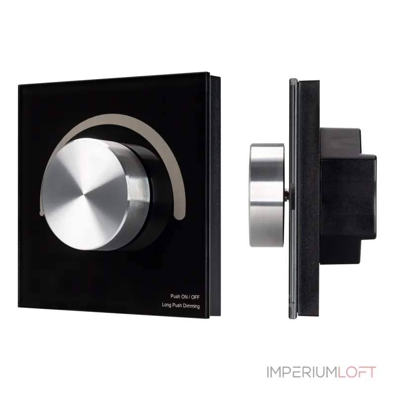 Arlight Панель Rotary SMART-P28-DIM Black 12-24В 2.4G IP20 027102