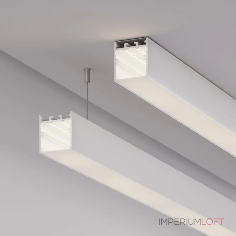 Arlight Профиль SL-LINE-3638-LW-3000 WHITE Алюминий 043975