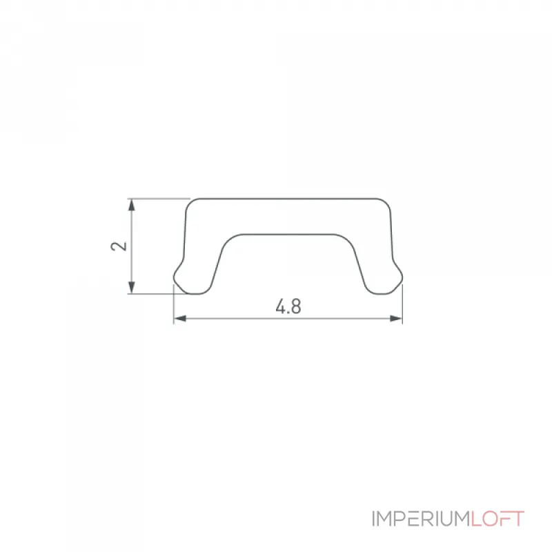 Arlight Экран ARH-MICRO-0607-2000 OPAL 037442