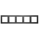 Arlight Рамка алюминиевая FRM-PRESTO-ALS-5-BK 043865