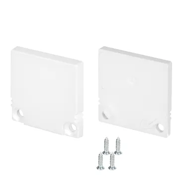 Заглушка SL-SLIM20-H20 WHITE глухая Arlight 047636