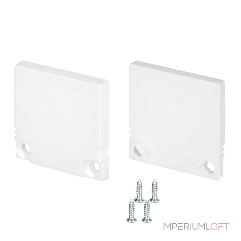Заглушка SL-SLIM20-H20 WHITE глухая Arlight 047636