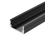 Arlight Профиль LINE-1708-2000 ANOD BLACK Алюминий 040299