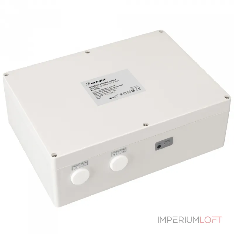 Arlight Блок аварийного питания ARJ-EMG-50-200Вт-1H-LiFePO4 IP65 038364 Arlight Блок аварийного питания ARJ-EMG-50-200Вт-1H-LiFePO4 IP65 038364
