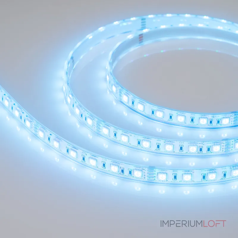 Arlight Светодиодная лента герметичная RTW-PU-B60-12.5mm 24В RGB 14.4 В/м IP68 м 5м 029515(3)