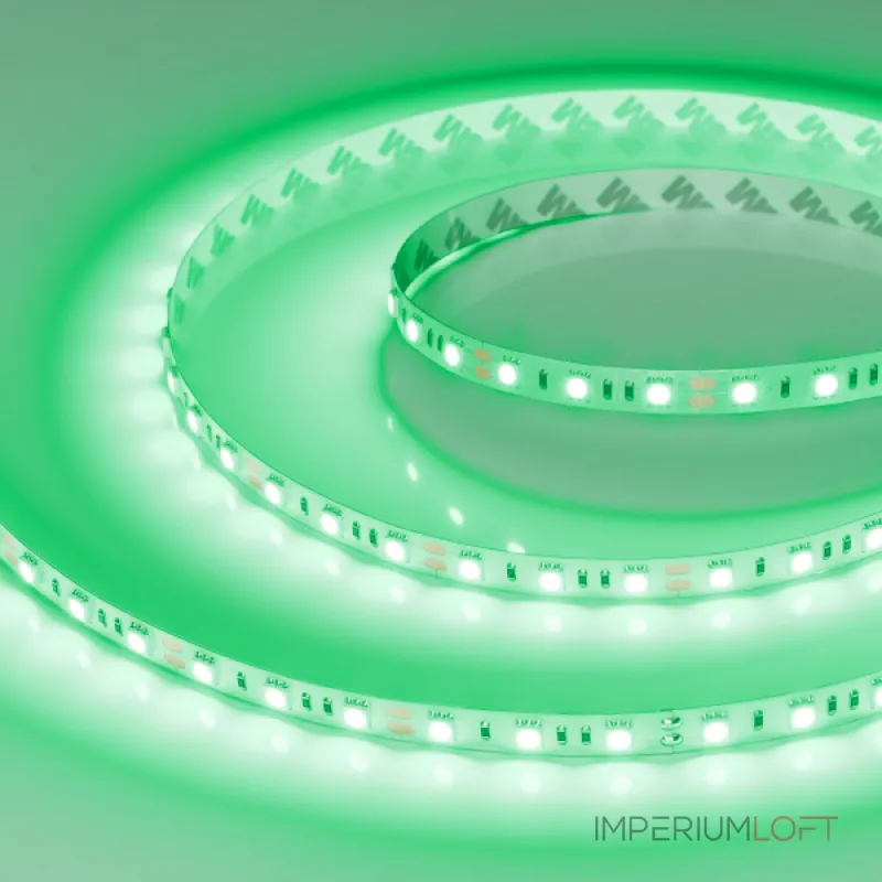 Arlight Лента RT-B60-10mm 12В Green 14.4 В/м IP20 5060 5м 14.4 Вт/м IP20 012337(2)