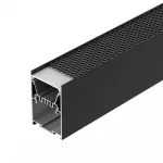 Arlight Профиль LINE-5075-HONEYCOMB-2000 BLACK Алюминий 044874