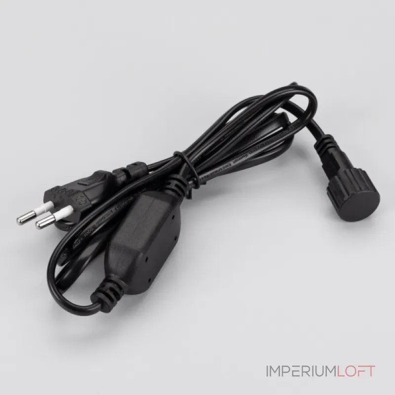 Arlight Шнур питания ARD-ICICLE-CLASSIC-1.5M Black 230В 1.6A Ardecoled 044774