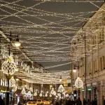 Arlight Светодиодная гирлянда ARD-STRING-CLASSIC-10000-CLEAR-100LED-FLASH WARM 230В 7Вт Ardecoled IP65 025780