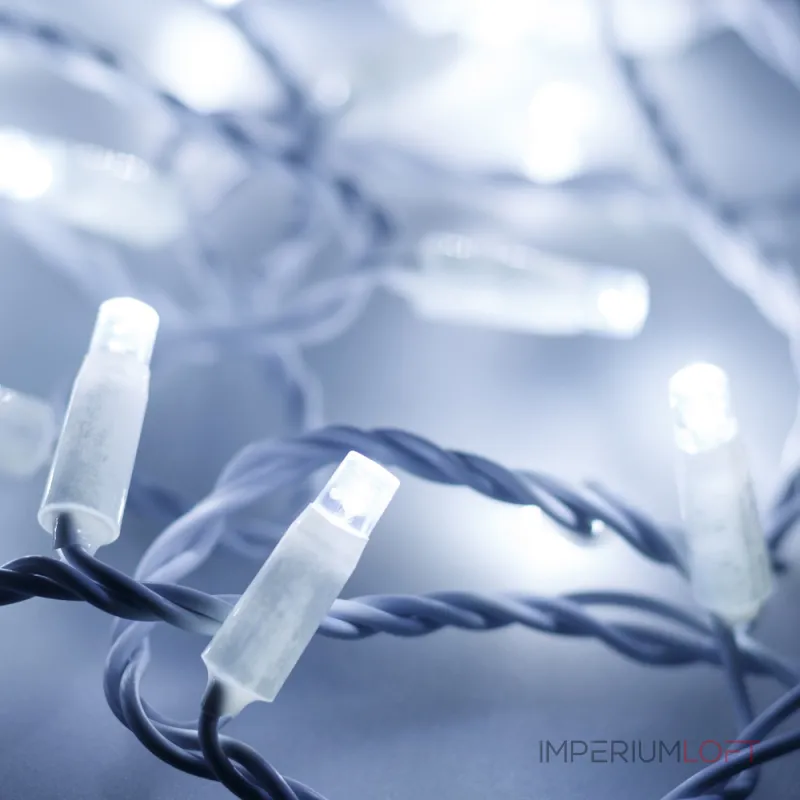 Arlight Светодиодная гирлянда ARD-STRING-CLASSIC-10000-WHITE-100LED-STD WHITE 230В 7Вт Ardecoled IP65 025811