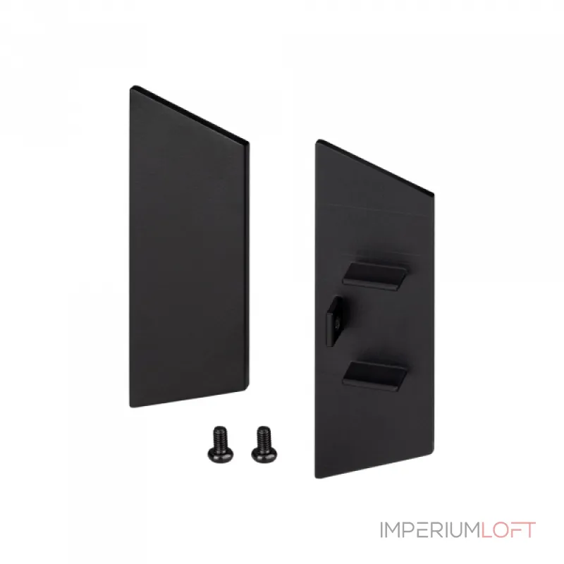 Arlight Заглушка WALL-2575 BLACK глухая Металл 052361