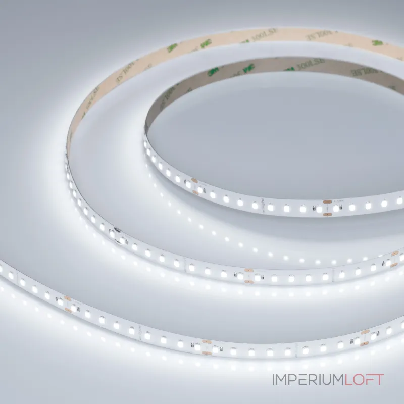 Лента UL-A126-10mm 24В White6000 8 В/м IP20 5м Arlight высок.эфф.165 лм/Вт 044492