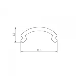 Arlight Экран ARH-KANT-H8-2000 Round Opal 036324