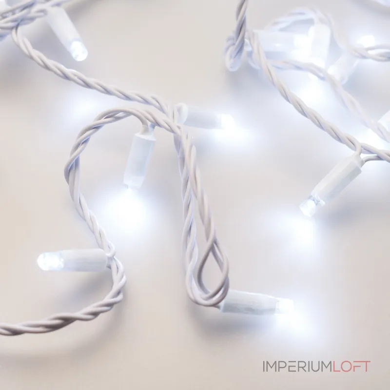 Arlight Светодиодная гирлянда ARD-STRING-CLASSIC-10000-WHITE-100LED-STD WHITE 230В 7Вт Ardecoled IP65 025811