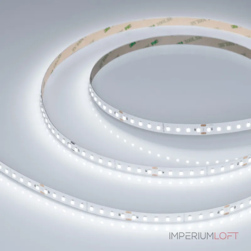 Лента UL-A126-10mm 24В White6000 8 В/м IP20 5м Arlight высок.эфф.165 лм/Вт 044492