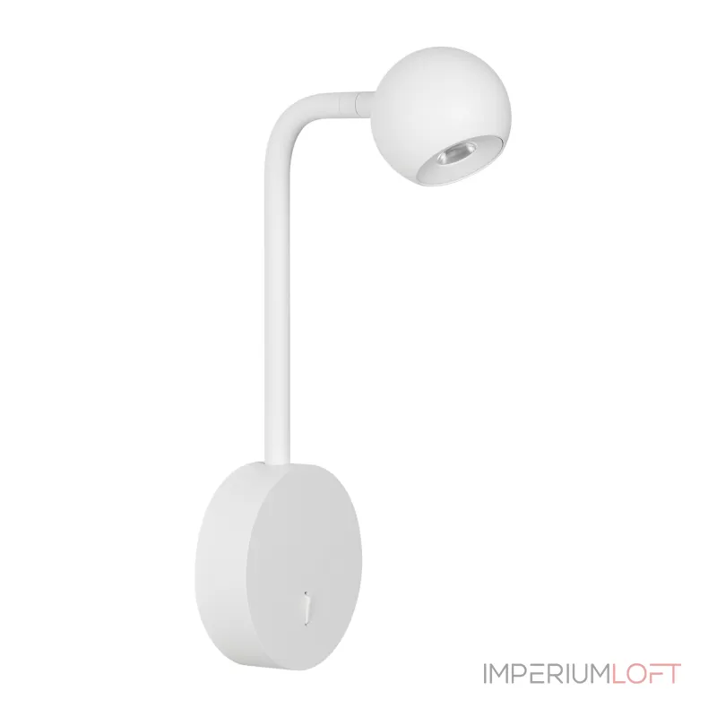 Arlight Светильник SP-OTTORI-LONG-WALL-6Вт Warm3000 WH 30 deg 230В IP20 051024