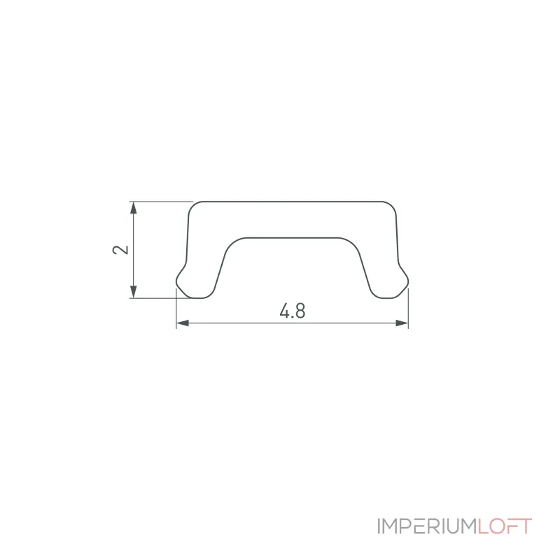 Arlight Экран ARH-MICRO-0607-2000 OPAL 037442