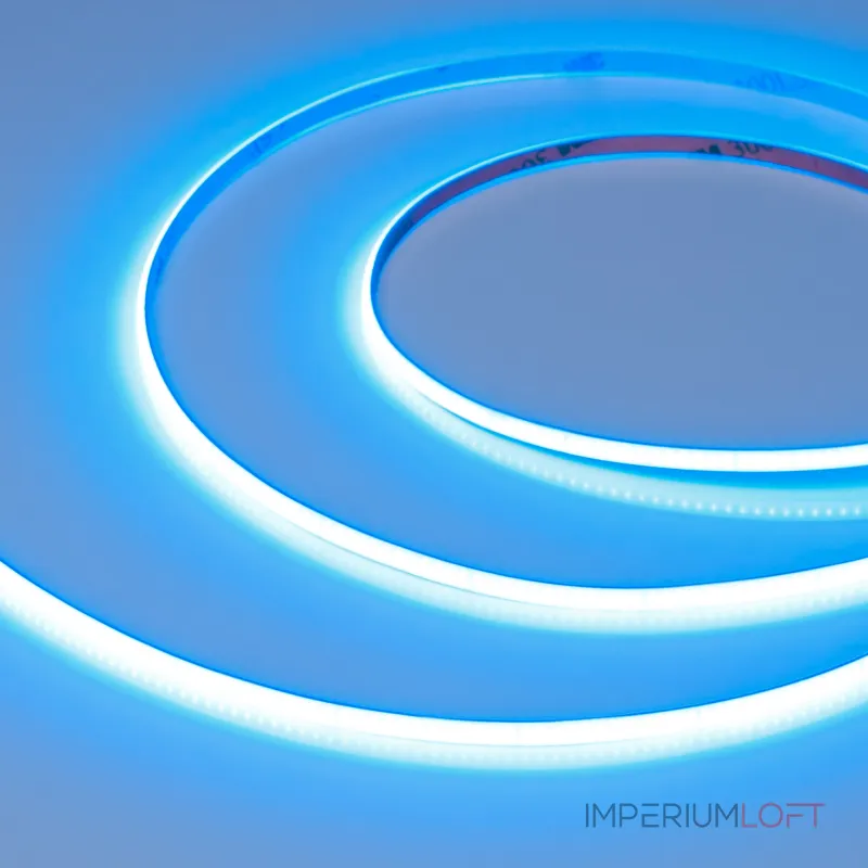 Лента COB-X480-4mm 24В Blue 4 В/м IP20 5м Arlight 046907