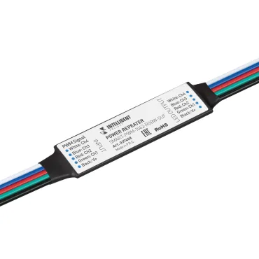 Arlight INTELLIGENT ARLIGHT Усилитель SMART-PWM-1042-RGBW-SUF 12-24В 4x1A IARL IP20 037408 Arlight INTELLIGENT ARLIGHT Усилитель SMART-PWM-1042-RGBW-SUF 12-24В 4x1A IARL IP20 037408