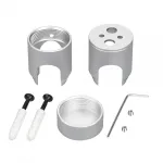 Крепление MOONLIGHT-CYL-D18-DUO-SILVER Arlight Металл 047389