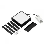 Arlight Светильник DL-GRIGLIATO-S140x140-18Вт Warm3000 BK 100 deg 230 IP40 045698