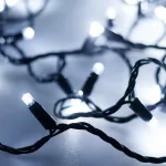 Arlight Светодиодная гирлянда ARD-STRING-PRO-10000-BLACK-100LED-STD WHITE 230В 7Вт Ardecoled IP65 025826