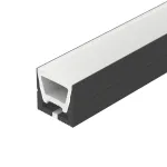 Arlight Силиконовый профиль WPH-FLEX-1616-TOP-S11-5м BLACK Силикон 045759