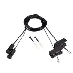 Подвес токопроводящий SL-LINE-25100 2x2м Set BLACK Arlight провод 2x0.5 045799