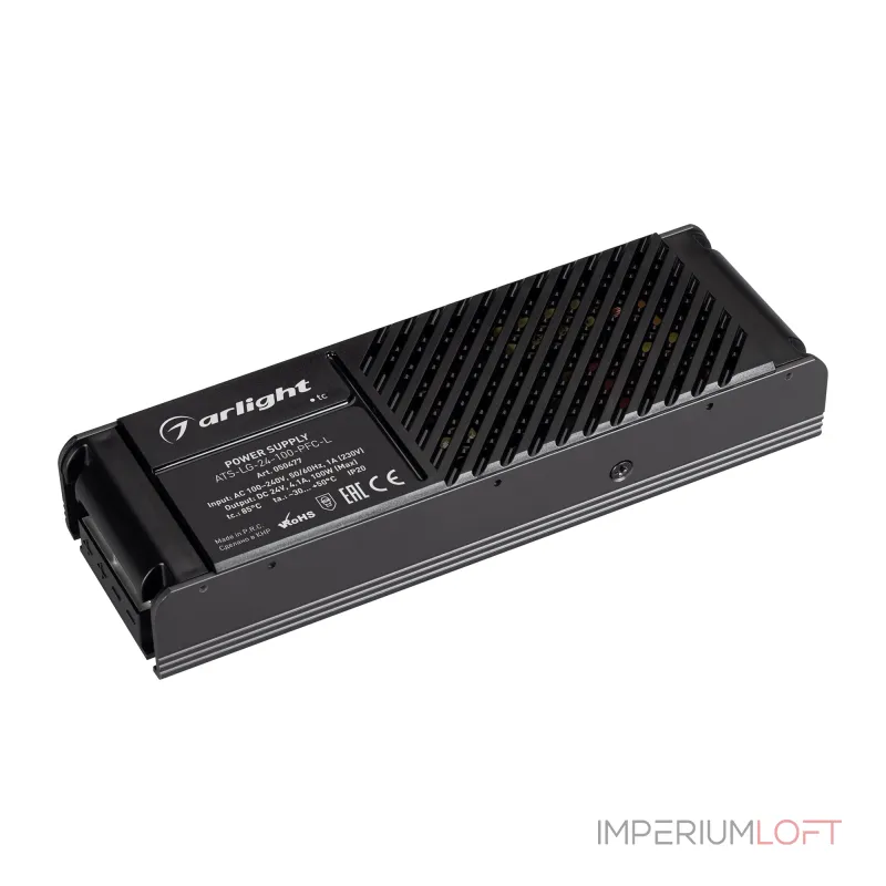 Arlight Блок питания ATS-LG-24-100-PFC-L 24В 4.1A 100Вт IP20 Сетка 050477 Arlight Блок питания ATS-LG-24-100-PFC-L 24В 4.1A 100Вт IP20 Сетка 050477