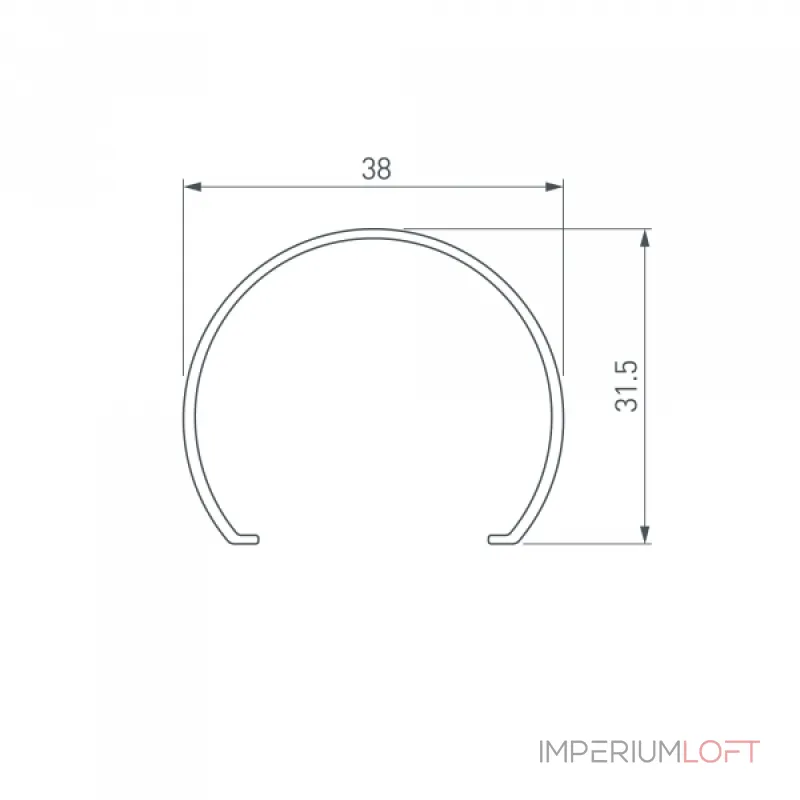 Arlight Экран ARH-POWER-W154-2000 OPAL 036344 Arlight Экран ARH-POWER-W154-2000 OPAL 036344