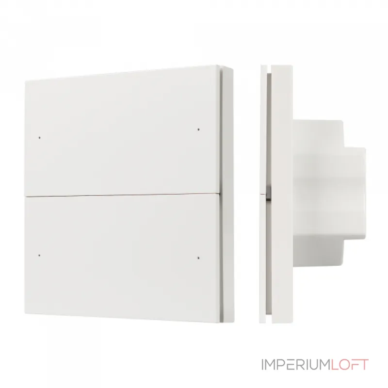 Arlight INTELLIGENT ARLIGHT Кнопочная панель SMART-DMX512-801-22-4G-4SC-DIM-IN White 230В 2.4G IARL IP20 037333