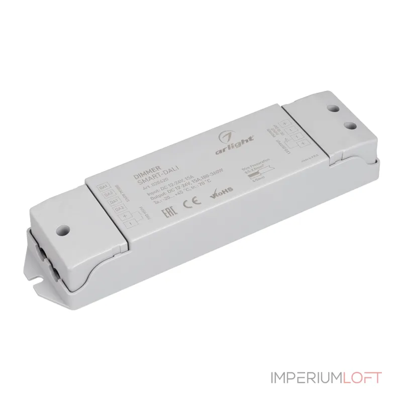 Arlight Диммер SMART-DALI 12-24В 1x15A IP20 028420