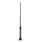 Arlight Опора фланцевая OXOR-OT3-DE-D160-L3000 BK Сталь 051328