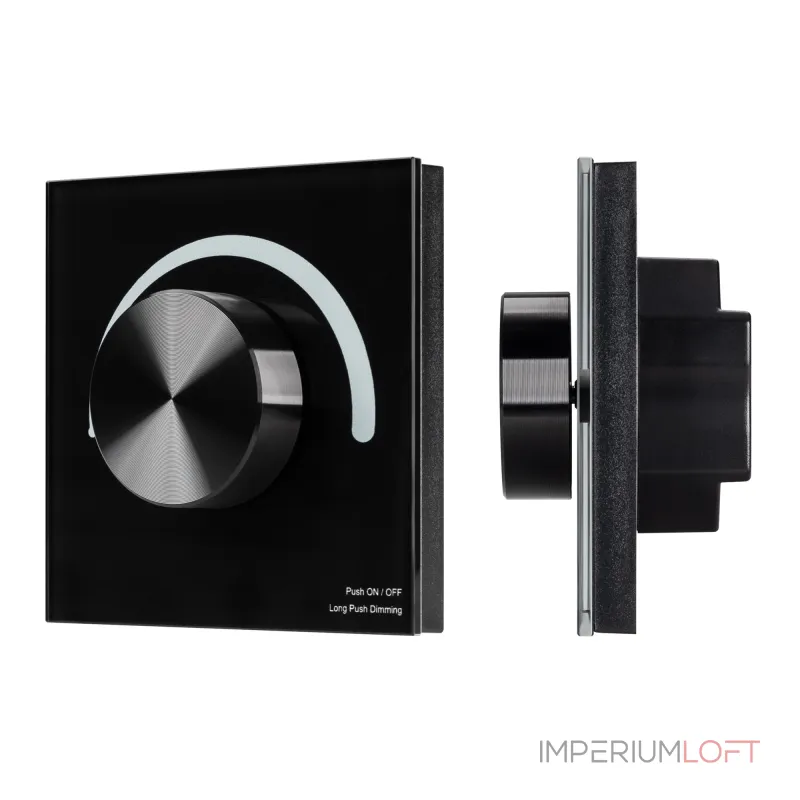 Arlight Панель Rotary SMART-P28-DIM Black 12-24В 2.4G IP20 027102