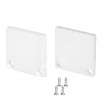 Заглушка SL-SLIM20-H20 WHITE глухая Arlight 047636