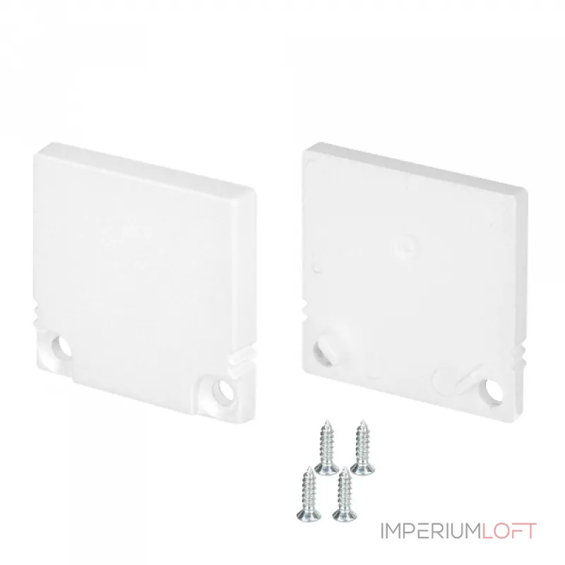 Заглушка SL-SLIM20-H20 WHITE глухая Arlight 047636