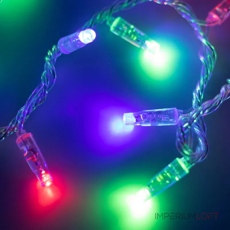 Arlight Светодиодная гирлянда ARD-STRING-CLASSIC-10000-CLEAR-100LED-LIVE RGB 230В 7Вт Ardecoled IP65 025793