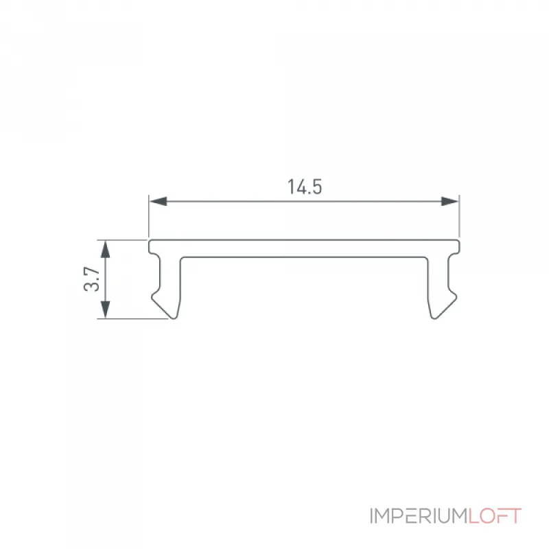 Arlight Экран SL-KANT-H18-2000 FLAT OPAL 049155
