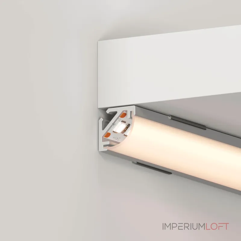 Arlight Профиль SL-KANT-H10-2000 ANOD Алюминий 049013