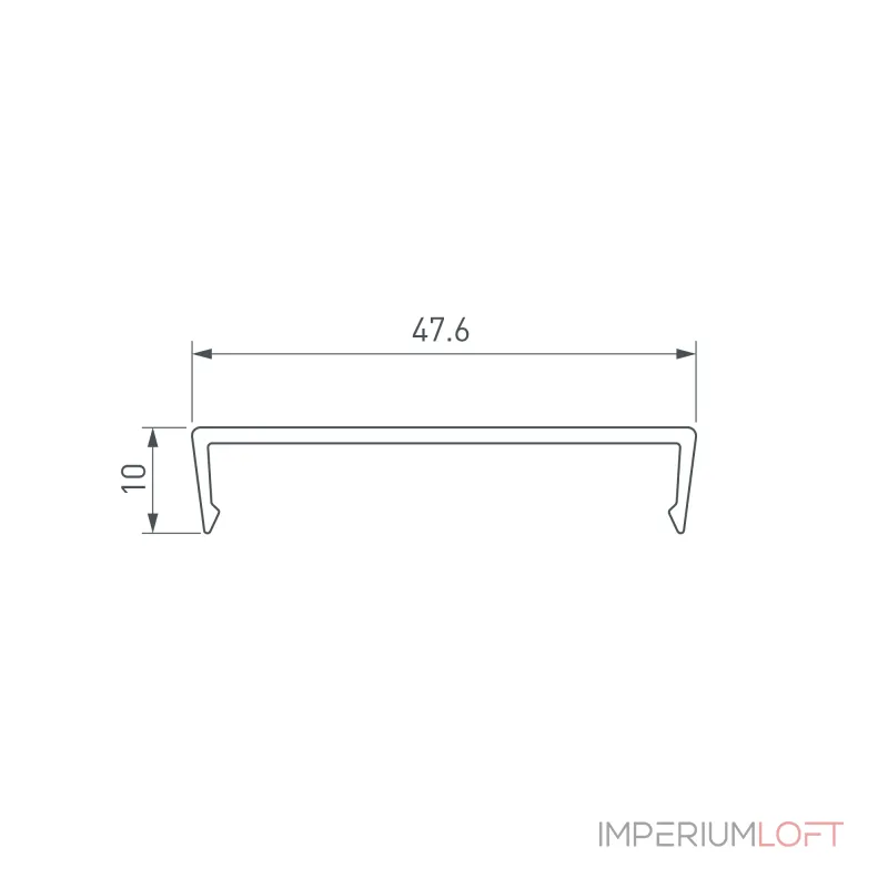 Экран S2-LINIA69-F-2500 OPAL Arlight 029672 Экран S2-LINIA69-F-2500 OPAL Arlight 029672