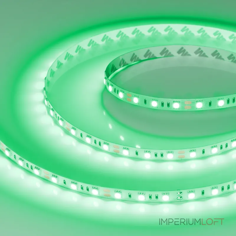 Arlight Лента RT-B60-10mm 12В Green 14.4 В/м IP20 5060 5м 14.4 Вт/м IP20 012337(2)