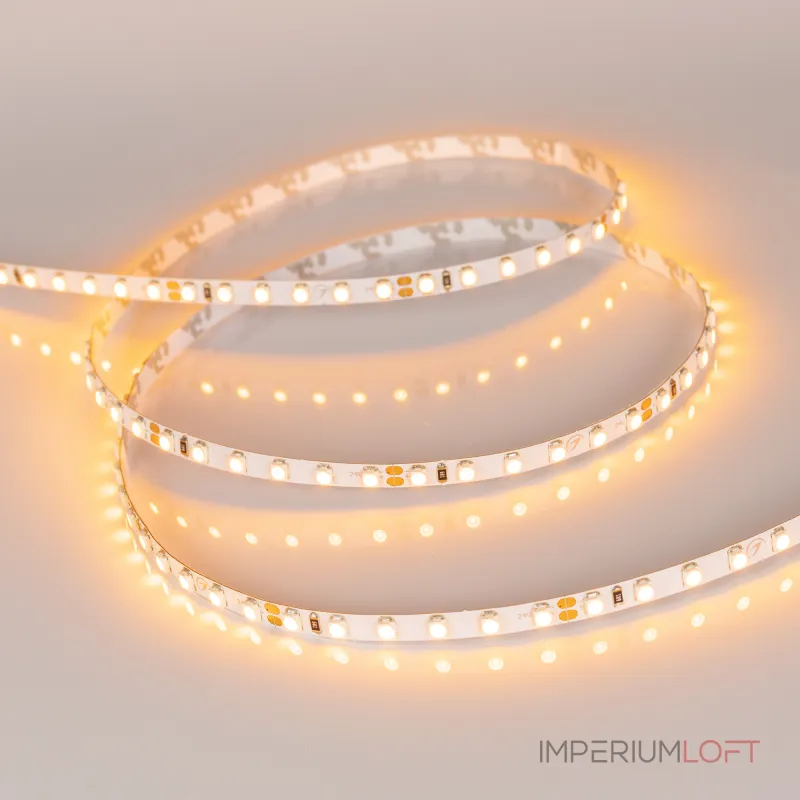 Arlight Лента RT-A120-5mm 24В Yellow 9.6 В/м IP20 2835 5м узкая 015662(2)